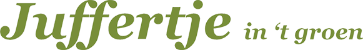 Logo Kinderatelier Juffertjes in 't groen horizontaal